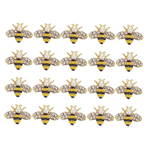 BESTYASH 20Stücke Bienenform Charms Legierung Nageldekor Für DIY Nail Art Anhänger Für Nagelgestaltung Und Dekoration BESTYASH 20Stücke Bienenform Charms Legierung Nageldekor Für DIY Nail Art Anhänger Für Nagelgestaltung Und Dekoration von BESTYASH
