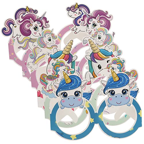 BESTYASH 24Paare Einhorn Themenpartybrille für Dekorationsbrillen für Geburtstagsfeiern Leichtes Material Komfortabel für Unvergessliche Feiern BESTYASH 24Paare Einhorn Themenpartybrille für Dekorationsbrillen für Geburtstagsfeiern Leichtes Material Komfortabel für Unvergessliche Feiern von BESTYASH