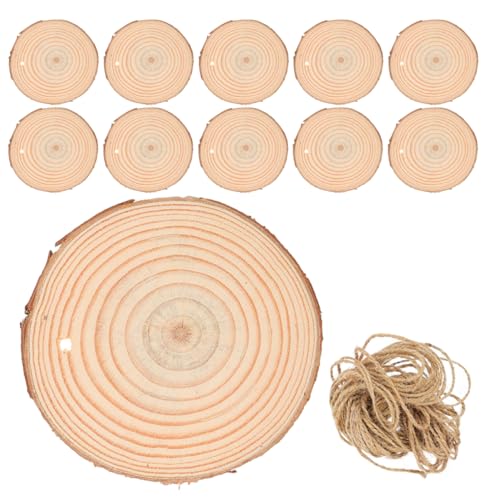BESTYASH 25 Stück Natürliche Rinde mit Seil Bastelstücke für Rustikale Weihnachtsdekorationen Tischnummern und Diy Projekte BESTYASH 25 Stück Natürliche Rinde mit Seil Bastelstücke für Rustikale Weihnachtsdekorationen Tischnummern und Diy Projekte von BESTYASH