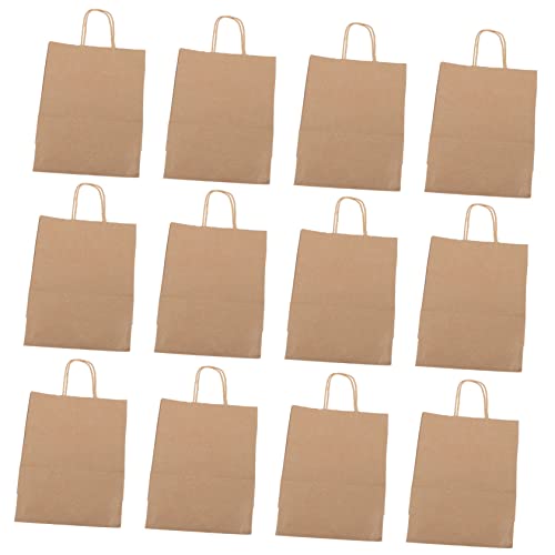 BESTYASH 25 Stück Papiertüten mit Henkel Praktische Einkaufstaschen aus Kraftpapier Umweltfreundliche und Partybeutel für Snacks Süßigkeiten und Dekoration BESTYASH 25 Stück Papiertüten mit Henkel Praktische Einkaufstaschen aus Kraftpapier Umweltfreundliche und Partybeutel für Snacks Süßigkeiten und Dekoration von BESTYASH