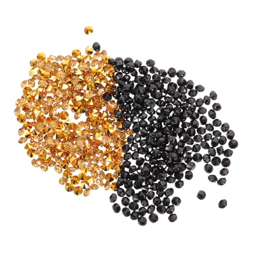 BESTYASH 2Er-Pack Dekorationsdiamanten Gold Schwarz Streudeko Hochzeit Tischdeko Vasenfüllung Glänzende Konfetti Edelsteine für Festliche Anlässe BESTYASH 2Er-Pack Dekorationsdiamanten Gold Schwarz Streudeko Hochzeit Tischdeko Vasenfüllung Glänzende Konfetti Edelsteine für Festliche Anlässe von BESTYASH