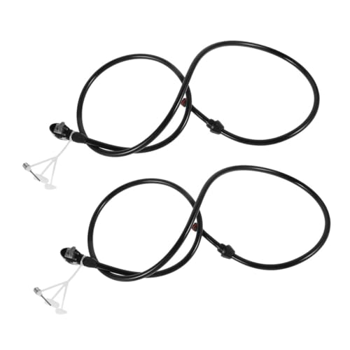 BESTYASH 2Stücke Dual Head Fahrradpumpe Adapter für Reifenaufblasung Luftpumpe Ersatzteile für Presta für Vielseitige Fahrradaccessoires von BESTYASH