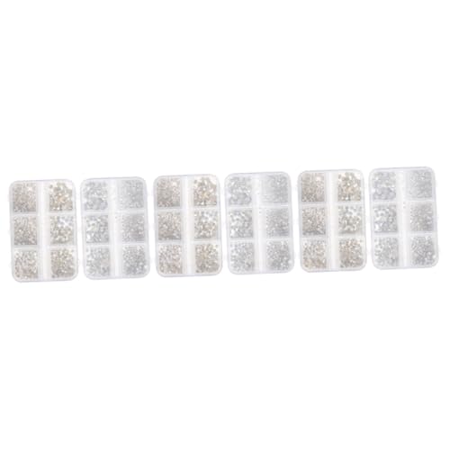BESTYASH 3 Sätze Nailart-accessoires Mit Strasssteinen Strasssteine ​​für Nägel Zehennägel Funkeln Regenbogen Einzigartiges Nageldekor Kunstnagel-strass-anhänger Pp 2boxen*3 von BESTYASH
