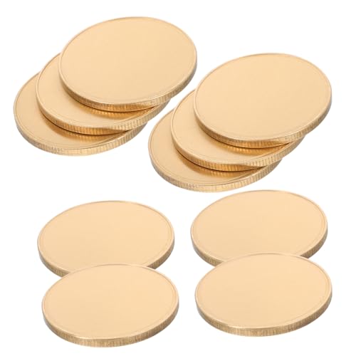 BESTYASH 3 Stück Blanko Münzen aus Messing für Gravur Diy Bastelprojekte Geburtstags und Reiseerinnerungen Langlebige Metall Gravurrohlinge für Individuelle Sammlungen BESTYASH 3 Stück Blanko Münzen aus Messing für Gravur Diy Bastelprojekte Geburtstags und Reiseerinnerungen Langlebige Metall Gravurrohlinge für Individuelle Sammlungen von BESTYASH