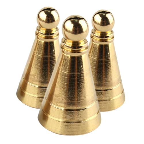 BESTYASH 3 Stück Messing Räucherkegel Form Teiliges DIY Set für Räucherstäbchenhalter und Aromatherapeutische Kegelherstellung Langlebiges Messing Modellierwerkzeug für Professionelle von BESTYASH