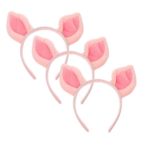 BESTYASH 3 Stück Teiliges Schweineohren Haarband für Frauen Lustiges Cosplay Zubehör für Partys Kostümpartys Fotoshootings Accessoire für Geburtstagsfeiern und Festlichkeiten BESTYASH 3 Stück Teiliges Schweineohren Haarband für Frauen Lustiges Cosplay Zubehör für Partys Kostümpartys Fotoshootings Accessoire für Geburtstagsfeiern und Festlichkeiten von BESTYASH