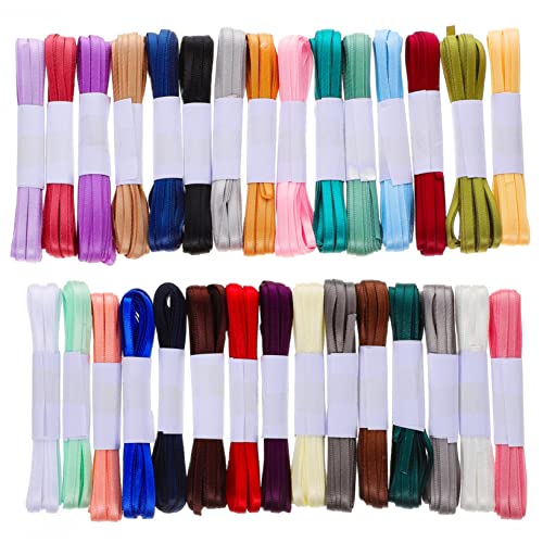 BESTYASH 30 Stück Teiliges Geschenkband aus Hochwertigem Polyester Gemischte Farben für Diy Bastelprojekte Hochzeit Geburtstagsfeier und Geschenkverpackung BESTYASH 30 Stück Teiliges Geschenkband aus Hochwertigem Polyester Gemischte Farben für Diy Bastelprojekte Hochzeit Geburtstagsfeier und Geschenkverpackung von BESTYASH