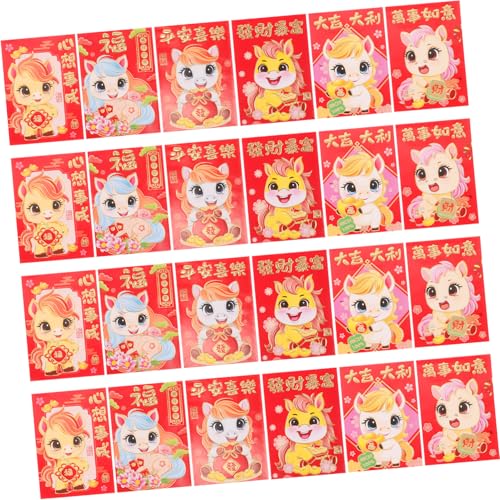 BESTYASH 300 Stück Rote Geldumschläge Zum Chinesischen Neujahrsfest 2026, Süße Chinesische Geldumschläge, Hongbao Li Xi 2026, Für Bargeldgeschenke BESTYASH 300 Stück Rote Geldumschläge Zum Chinesischen Neujahrsfest 2026, Süße Chinesische Geldumschläge, Hongbao Li Xi 2026, Für Bargeldgeschenke von BESTYASH