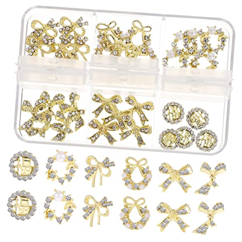 BESTYASH 30Stücke Metallnagelzauber Teiliges Set Nageldekorationen für DIY Maniküre mit Praktischer Aufbewahrungsbox Vielseitige Styles für Glänzende Nägel und Kreative Bastelprojekte BESTYASH 30Stücke Metallnagelzauber Teiliges Set Nageldekorationen für DIY Maniküre mit Praktischer Aufbewahrungsbox Vielseitige Styles für Glänzende Nägel und Kreative Bastelprojekte von BESTYASH