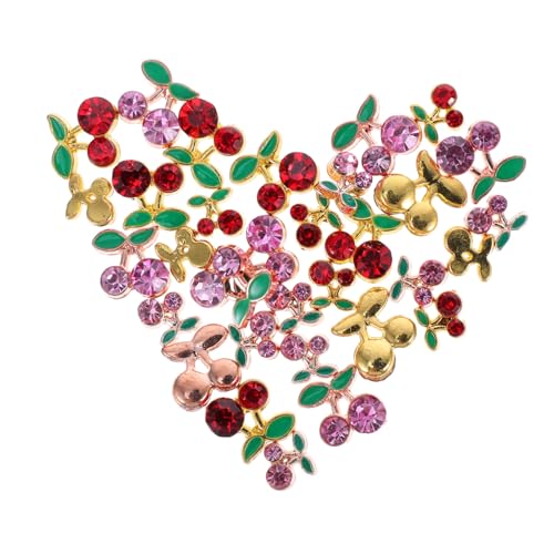 BESTYASH 32 Stück Teiliges Kirschen Nail Charms aus Hochwertiger Legierung für DIY Maniküre Langlebig Glänzend für Weihnachten Hochzeit Party und Alltag BESTYASH 32 Stück Teiliges Kirschen Nail Charms aus Hochwertiger Legierung für DIY Maniküre Langlebig Glänzend für Weihnachten Hochzeit Party und Alltag von BESTYASH