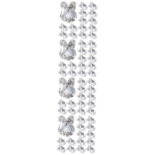 BESTYASH 4 Sätze Schmuck Mit Nageldiamanten Nagel Charms Dekorationen Gefälscht Kunst Erwachsene Hase Nagel Strass Nägel Nageldekor Zubehör Hallo Reiz Kristall 20 Stück * 4 BESTYASH 4 Sätze Schmuck Mit Nageldiamanten Nagel Charms Dekorationen Gefälscht Kunst Erwachsene Hase Nagel Strass Nägel Nageldekor Zubehör Hallo Reiz Kristall 20 Stück * 4 von BESTYASH