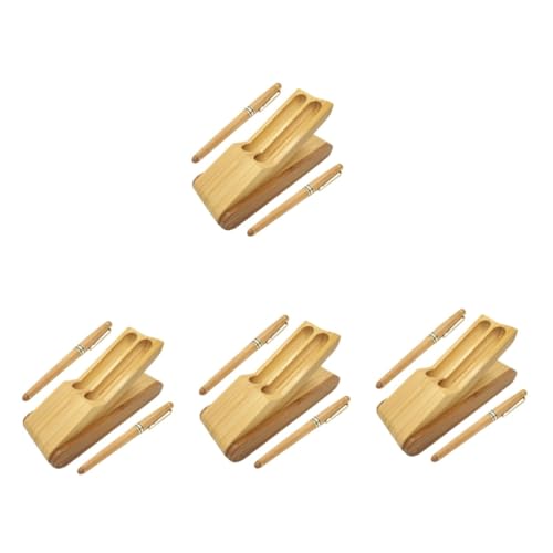 BESTYASH 4 Sätze Stift-Set Business Geschenkstift glatter Schreibstift Tinte Füllfederhalter Signierstifte für Etui Kalligraphie-Füllfederhalter Bambus BESTYASH 4 Sätze Stift-Set Business Geschenkstift glatter Schreibstift Tinte Füllfederhalter Signierstifte für Etui Kalligraphie-Füllfederhalter Bambus von BESTYASH