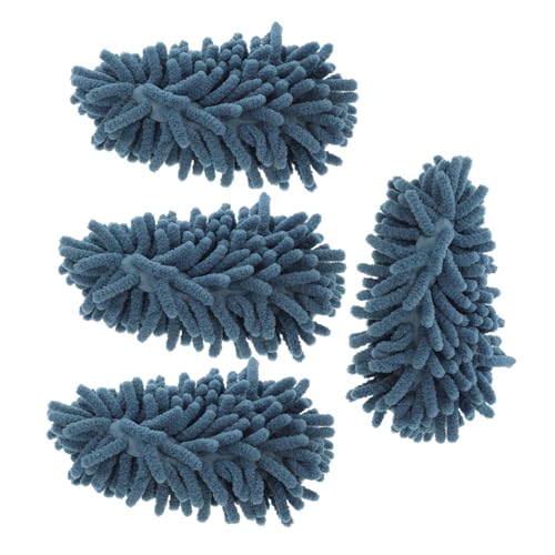 BESTYASH 4 Stück Chenille Staubtuch Autos Radiergummi Für Klassenzimmer Must Haves Weiße Radiergummis Reinigungsschwamm Für Auto Whiteboard Trockener Radiergummi von BESTYASH