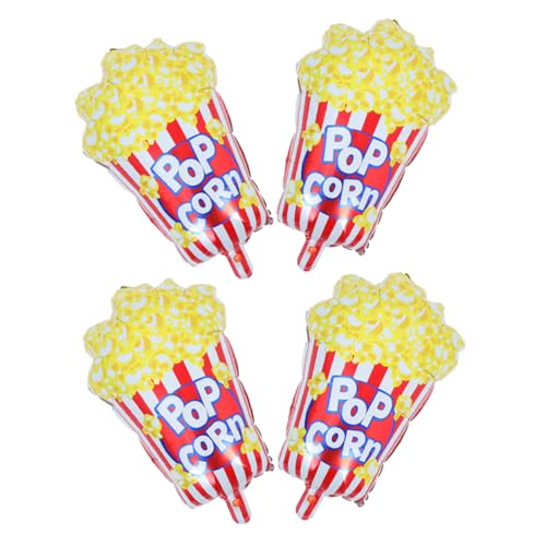 BESTYASH 4 Stück Popcornballon Popcorn-dekorationen Karnevals-geburtstagsparty-dekorationen Popcorn-requisite Fast-food-partydekorationen Partydekorationen Für Filmabende Aluminiumfolie BESTYASH 4 Stück Popcornballon Popcorn-dekorationen Karnevals-geburtstagsparty-dekorationen Popcorn-requisite Fast-food-partydekorationen Partydekorationen Für Filmabende Aluminiumfolie von BESTYASH