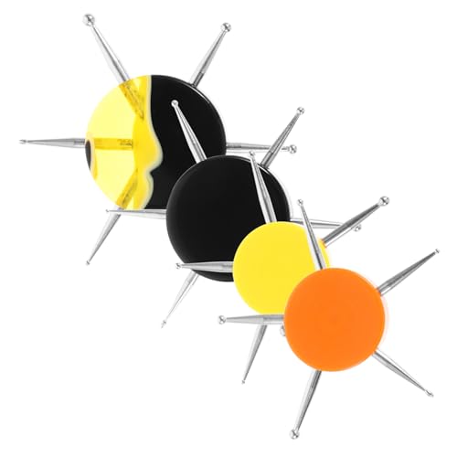 BESTYASH 4 Stück Teiliges Punktierwerkzeug für Nail Art Maniküre Dotting Tools aus Robustem Material für Diy Nageldesign für Anfänger und Profis von BESTYASH
