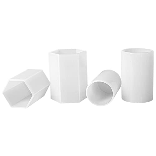 BESTYASH 4 Stück Teiliges Silikon Kerzenformen DIY Kerzengießformen für Kreative Aromakerzen und Dekorationen Sicher Flexibel und Wiederverwendbar BESTYASH 4 Stück Teiliges Silikon Kerzenformen DIY Kerzengießformen für Kreative Aromakerzen und Dekorationen Sicher Flexibel und Wiederverwendbar von BESTYASH