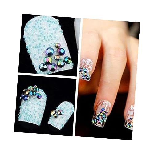 BESTYASH 4000 Stück Bunte Nail Art Strasssteine für Kreative Nagelmaniküren für Deko von Handyhüllen und Einladungen von BESTYASH