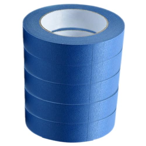 BESTYASH 5 Rollen Abdeckbänder für Auto Malerei Malerband Dünnes Klebeband Rückstandslos Ablösbar Vielseitig Einsetzbar für Heimwerkerprojekte und Autolackierungen BESTYASH 5 Rollen Abdeckbänder für Auto Malerei Malerband Dünnes Klebeband Rückstandslos Ablösbar Vielseitig Einsetzbar für Heimwerkerprojekte und Autolackierungen von BESTYASH