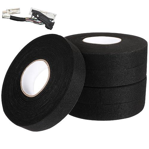 BESTYASH 5 Rollen Hochtemperaturbeständiges Auto Kabelbaum Klebeband Selbstklebendes Gewebeband für Elektrische Anwendungen Geräuschreduzierung und Isolierung BESTYASH 5 Rollen Hochtemperaturbeständiges Auto Kabelbaum Klebeband Selbstklebendes Gewebeband für Elektrische Anwendungen Geräuschreduzierung und Isolierung von BESTYASH