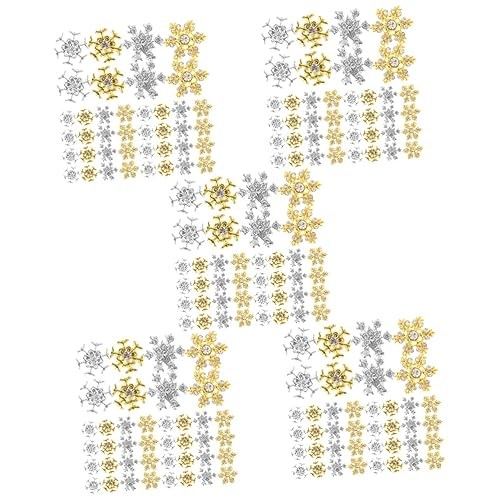 BESTYASH 5 Sätze Diy Nagelkunst Dekorationsset Verschleißfest Stilvolle Nail Art Für Feiertags Und Party Nagelverzierung 40 Stück * 5 BESTYASH 5 Sätze Diy Nagelkunst Dekorationsset Verschleißfest Stilvolle Nail Art Für Feiertags Und Party Nagelverzierung 40 Stück * 5 von BESTYASH
