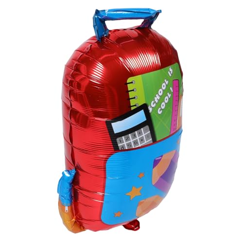 BESTYASH 5 Stück Schulranzen Luftballons aus Robustem Aluminiumfolie Wiederverwendbar Kreative Rucksack Form für Kindergarten Einschulung und Schulanfangsfeiern BESTYASH 5 Stück Schulranzen Luftballons aus Robustem Aluminiumfolie Wiederverwendbar Kreative Rucksack Form für Kindergarten Einschulung und Schulanfangsfeiern von BESTYASH