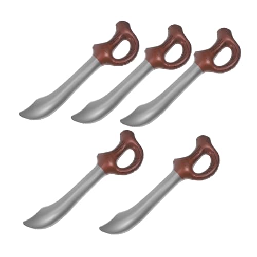 BESTYASH 5 Stück Teiliges Aufblasbares Piratenschwert Halloween Requisite für Leichte Piratenparty Deko Sichere Spielzeuge für Mädchen und Jungen für Kostüme und Rollenspiele BESTYASH 5 Stück Teiliges Aufblasbares Piratenschwert Halloween Requisite für Leichte Piratenparty Deko Sichere Spielzeuge für Mädchen und Jungen für Kostüme und Rollenspiele von BESTYASH