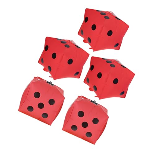 BESTYASH 5 Stück Teiliges Quadratische Würfel Folienballons Matte Rote Partydekoration Wiederverwendbar Robust Vielseitig für Geburtstag Hochzeit Festival Spielabend BESTYASH 5 Stück Teiliges Quadratische Würfel Folienballons Matte Rote Partydekoration Wiederverwendbar Robust Vielseitig für Geburtstag Hochzeit Festival Spielabend von BESTYASH