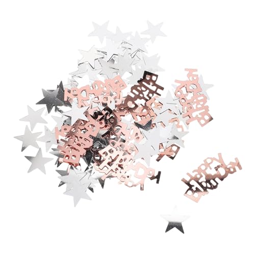 BESTYASH 5 Taschen Alles Zum Geburtstag Konfetti Für Party Dekoration Tisch Ornament Geburtstagstisch Konfetti Geburtstagstablette Dekoration von BESTYASH
