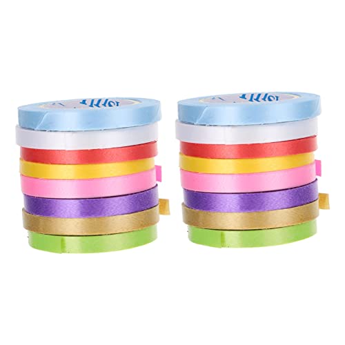 BESTYASH 50 Rollen Dekoratives Curlingband Geschenkband für Hochzeiten Geburtstagsfeiern Partys und Vielseitig Einsetzbar zu Verarbeiten und Knickfest von BESTYASH