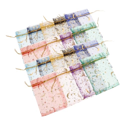 BESTYASH 50 Stück Aufbewahrungstasche für Schmuck klein Aufbewahrungstasche für Süßigkeiten Braut- Party Hochzeitsbonbons Mesh-Geschenkbeutel Organzabeutel mit Kordelzug BESTYASH 50 Stück Aufbewahrungstasche für Schmuck klein Aufbewahrungstasche für Süßigkeiten Braut- Party Hochzeitsbonbons Mesh-Geschenkbeutel Organzabeutel mit Kordelzug von BESTYASH
