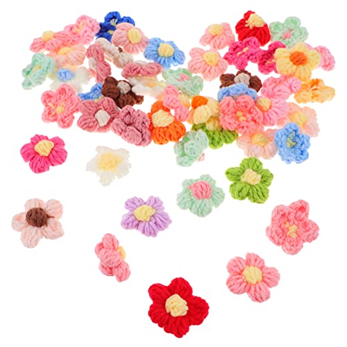 BESTYASH 50 Stück Häkelblumen Patches Handgefertigte Blumenapplikationen für Diy Kleidung Taschen und Haarschmuck Vielseitige Stoffflicken zur Kreativen Gestaltung Zufällige BESTYASH 50 Stück Häkelblumen Patches Handgefertigte Blumenapplikationen für Diy Kleidung Taschen und Haarschmuck Vielseitige Stoffflicken zur Kreativen Gestaltung Zufällige von BESTYASH
