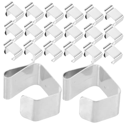 BESTYASH 50 Stück Metall Lichtclips für Außenbereich Robuste Befestigung für Weihnachtsbeleuchtung Kleine Clips für Lichterketten Geeignet für LED Seil und Eiszapfenlichter Einfache Montage BESTYASH 50 Stück Metall Lichtclips für Außenbereich Robuste Befestigung für Weihnachtsbeleuchtung Kleine Clips für Lichterketten Geeignet für LED Seil und Eiszapfenlichter Einfache Montage von BESTYASH