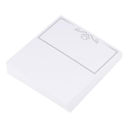 BESTYASH 50Stücke Platzkarten aus Kraftpapier Leere Tischkarten für Hochzeiten und Partys Sitzkarten mit Herz Druck für Reservierungen und Besondere Anlässe BESTYASH 50Stücke Platzkarten aus Kraftpapier Leere Tischkarten für Hochzeiten und Partys Sitzkarten mit Herz Druck für Reservierungen und Besondere Anlässe von BESTYASH