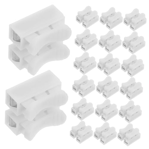 BESTYASH 55Stücke Schnellanschluss Kabelklemmen Pin Druckverbindungsblock für LED Beleuchtung und Elektroinstallationen Vielseitige und Sichere Klemmen für Haushalt und Industrie BESTYASH 55Stücke Schnellanschluss Kabelklemmen Pin Druckverbindungsblock für LED Beleuchtung und Elektroinstallationen Vielseitige und Sichere Klemmen für Haushalt und Industrie von BESTYASH
