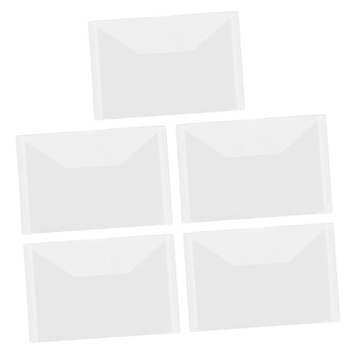 BESTYASH 5Stücke Teiliges Aufbewahrungsset für Cutter und Schablonen Transparente Taschen für Karten Fotos und Stempel Langlebig und Benutzerfreundlich für Ordnung und Sammlung BESTYASH 5Stücke Teiliges Aufbewahrungsset für Cutter und Schablonen Transparente Taschen für Karten Fotos und Stempel Langlebig und Benutzerfreundlich für Ordnung und Sammlung von BESTYASH
