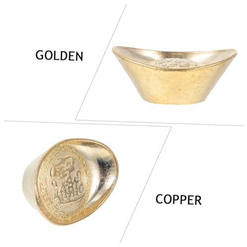 BESTYASH 6 Stück Kupfer Deko Teiliges Feng Shui Glücksbringer Langlebige Glänzende Wohn und Bürodekoration Kompakte für Schreibtisch und Innenszene BESTYASH 6 Stück Kupfer Deko Teiliges Feng Shui Glücksbringer Langlebige Glänzende Wohn und Bürodekoration Kompakte für Schreibtisch und Innenszene von BESTYASH