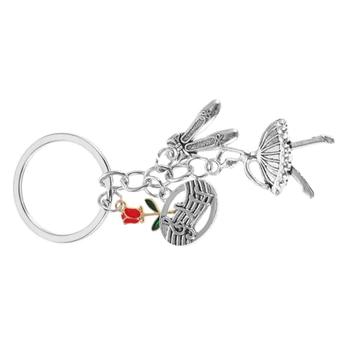 BESTYASH 6 Stück Teiliges Ballerina Schlüsselanhänger Ballettschuh Anhänger Leichtes Langlebiges Tanz Schmuck Accessoire Farbecht als für Ballettliebhaber und Tanzfeiern BESTYASH 6 Stück Teiliges Ballerina Schlüsselanhänger Ballettschuh Anhänger Leichtes Langlebiges Tanz Schmuck Accessoire Farbecht als für Ballettliebhaber und Tanzfeiern von BESTYASH