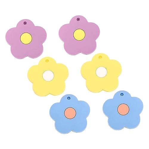 BESTYASH 6 Stück Teiliges Bunte Silikon Schlüsselabdeckungen in Blumenform Schützende Key Caps für Haus Wohnungsschlüssel Leicht Kompakt zur Schlüsselidentifikation für Frauen und BESTYASH 6 Stück Teiliges Bunte Silikon Schlüsselabdeckungen in Blumenform Schützende Key Caps für Haus Wohnungsschlüssel Leicht Kompakt zur Schlüsselidentifikation für Frauen und von BESTYASH