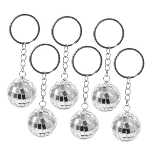 BESTYASH 6Stücke Discokugel Schlüsselanhänger Spiegelkugel für Partys Weihnachtsgeschenke Gastgeschenke Tragbare Dekorationen für Feiern und Besondere Anlässe BESTYASH 6Stücke Discokugel Schlüsselanhänger Spiegelkugel für Partys Weihnachtsgeschenke Gastgeschenke Tragbare Dekorationen für Feiern und Besondere Anlässe von BESTYASH