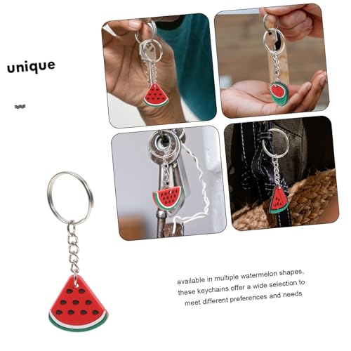 BESTYASH 8 Stück Teiliges Wassermelonen Schlüsselanhänger PVC Obst anhänger Modisch Vielseitig für Rucksack Tasche Party Deko BESTYASH 8 Stück Teiliges Wassermelonen Schlüsselanhänger PVC Obst anhänger Modisch Vielseitig für Rucksack Tasche Party Deko von BESTYASH