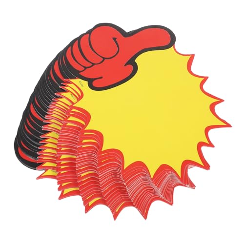 BESTYASH 80 Blatt Preisschilder für Einzelhandel Klebeetiketten mit Beschreibbarer Oberfläche für Supermärkte Geschäfte und Verkaufsaktionen Auffälliges Design für Klare Preisangaben von BESTYASH