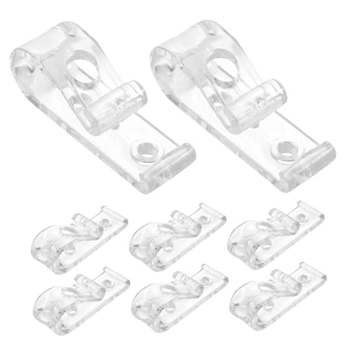 BESTYASH 8Stücke Clips für Sicherheitsclips mit Gardinenhaken für Ketten und Schnursteuerung Transparent für Jalousien und Vorhänge BESTYASH 8Stücke Clips für Sicherheitsclips mit Gardinenhaken für Ketten und Schnursteuerung Transparent für Jalousien und Vorhänge von BESTYASH
