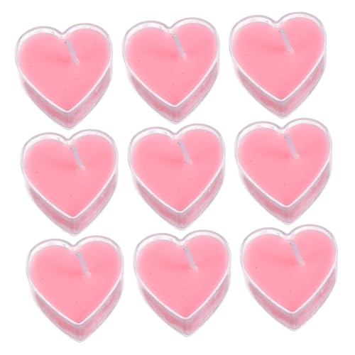 BESTYASH 9 Stück Teiliges Herzform Duftkerzen aus Paraffinwachs Rauchfrei für Hochzeitsgeschenke und Valentinstag Romantische für Besondere Anlässe BESTYASH 9 Stück Teiliges Herzform Duftkerzen aus Paraffinwachs Rauchfrei für Hochzeitsgeschenke und Valentinstag Romantische für Besondere Anlässe von BESTYASH
