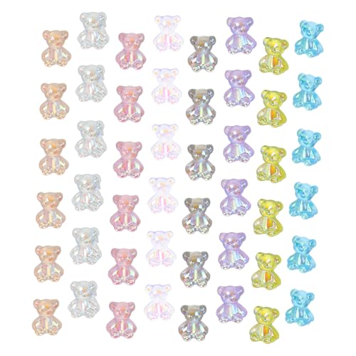 BESTYASH 96 Stück Teiliges Nagelkunst Glitzer Langlebige DIY Nail Decor Accessoires Harz Glatte Oberfläche Geeignet für Gelnägel Modische Maniküre Verzierung von BESTYASH