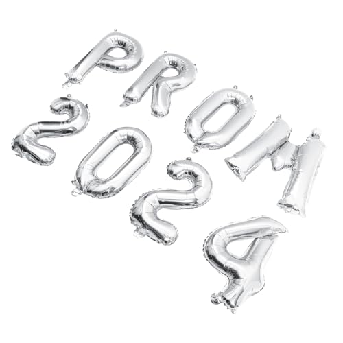 BESTYASH Abschluss Folienballon Set Silber Prom Partydeko Graduation Ballons Aluminiumfolie Langlebig Fotorequisiten für Unvergessliche Feier BESTYASH Abschluss Folienballon Set Silber Prom Partydeko Graduation Ballons Aluminiumfolie Langlebig Fotorequisiten für Unvergessliche Feier von BESTYASH