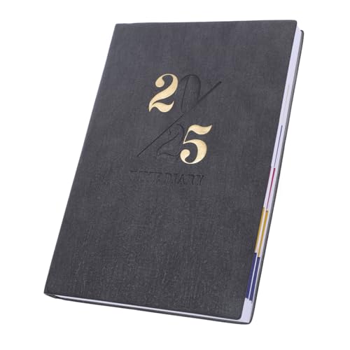BESTYASH Agenda-Buch notizbuch Monatsplaner Schulplaner Täglicher Planer Veranstalter Buchplaner Zeitplan 2025 praktischer Tagesplaner monatlich akademisch Pu Black BESTYASH Agenda-Buch notizbuch Monatsplaner Schulplaner Täglicher Planer Veranstalter Buchplaner Zeitplan 2025 praktischer Tagesplaner monatlich akademisch Pu Black von BESTYASH