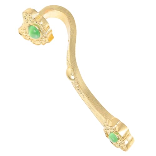 BESTYASH Auspicious Chinesische Ruyi Dekoration aus Langlebigem Metalllegierung Handwerkskunst Mittelgroß Dekoratives Wohn und Tischornament Geschenkidee für Familie und Freunde BESTYASH Auspicious Chinesische Ruyi Dekoration aus Langlebigem Metalllegierung Handwerkskunst Mittelgroß Dekoratives Wohn und Tischornament Geschenkidee für Familie und Freunde von BESTYASH