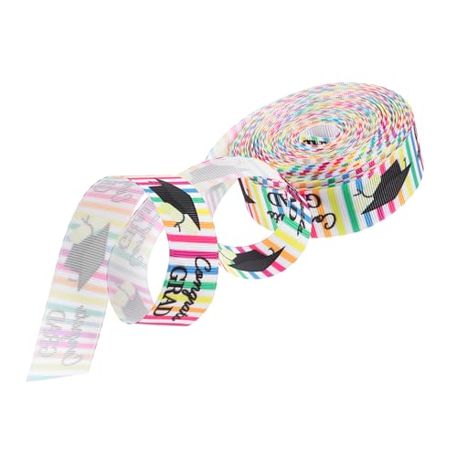 BESTYASH DIY Geschenkband für Abschlussfeiern Yards Dekoratives Polyesterband für Basteln und Tischdeko für Hochzeiten Partys und Kreative Projekte von BESTYASH