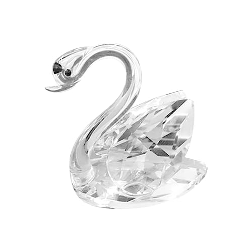 BESTYASH Dekoratives Kristall Schwan Ornament Tischdekoration für Home Office Hochzeiten und Partys aus Hochwertigem Kristallglas Gefertigt Ästhetische Wohnkultur für Zimmer BESTYASH Dekoratives Kristall Schwan Ornament Tischdekoration für Home Office Hochzeiten und Partys aus Hochwertigem Kristallglas Gefertigt Ästhetische Wohnkultur für Zimmer von BESTYASH
