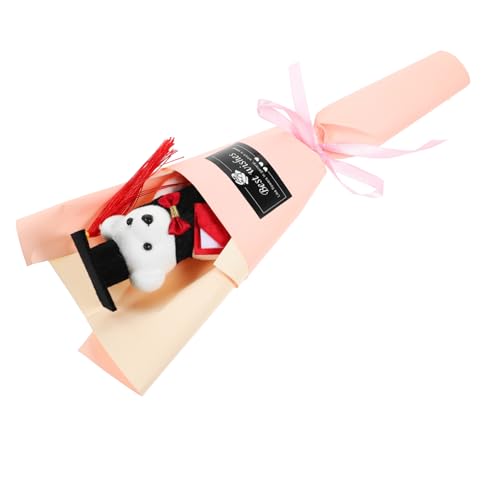 BESTYASH Dr. Bärenpuppe Plüsch Abschlussbärenblütenanordnung Abschlussbären 2024 Bären Sie Puppenstrauß Mini Absolvent präsentiert Abschlussgeschenk Blumenstrauß Stoff Rosa BESTYASH Dr. Bärenpuppe Plüsch Abschlussbärenblütenanordnung Abschlussbären 2024 Bären Sie Puppenstrauß Mini Absolvent präsentiert Abschlussgeschenk Blumenstrauß Stoff Rosa von BESTYASH